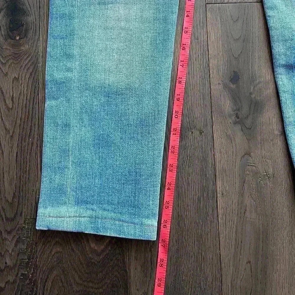 Rag & Bone Fit 2 Slim High Rise Button Fly Size 32 Straight Denim in Fire Island - Picture 7 of 8